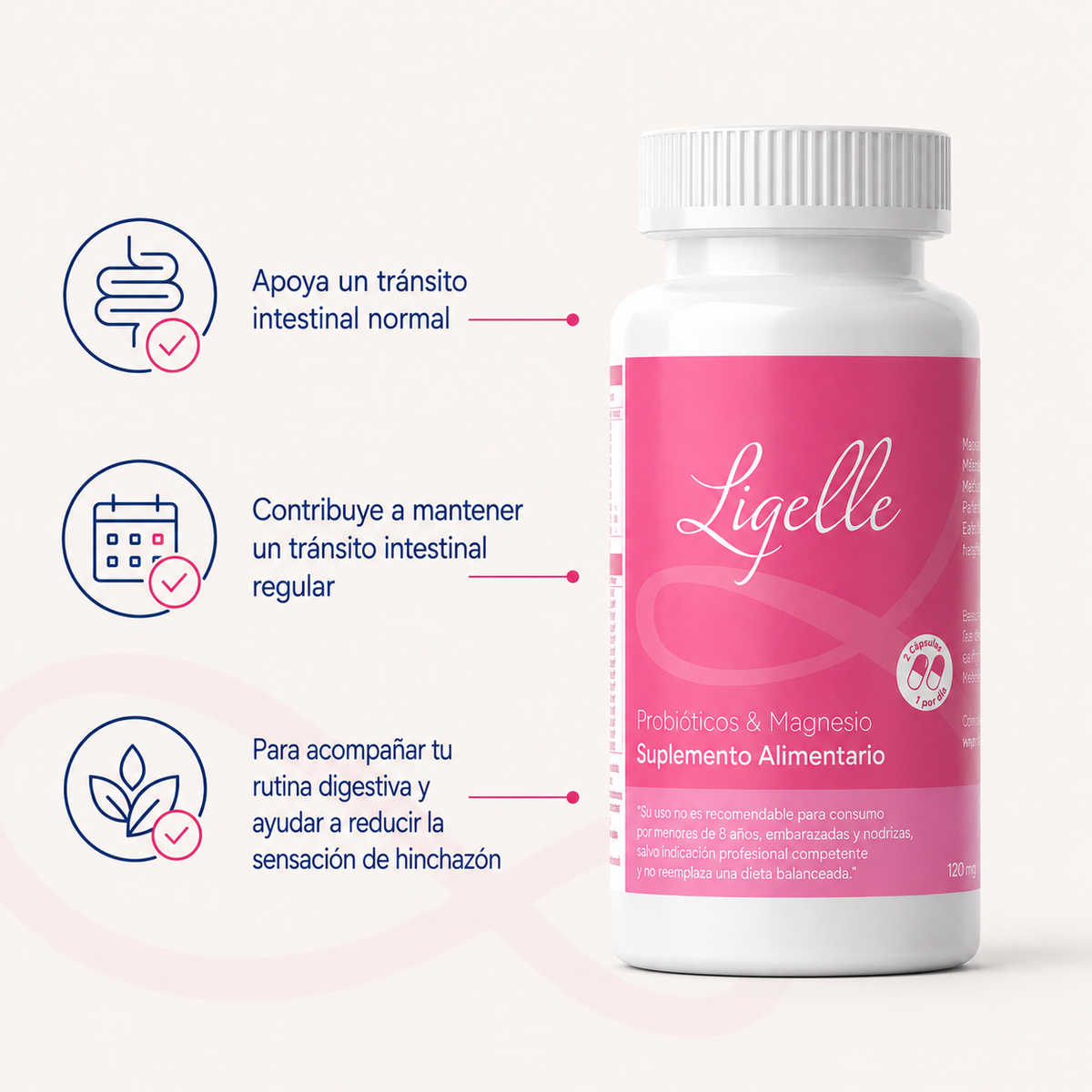 Pack de 3 x 2  Ligelle® Tránsito Lento