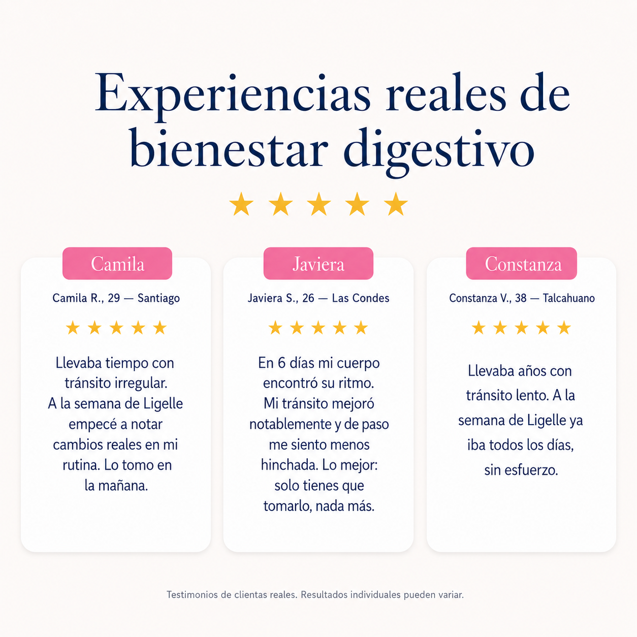 Ligelle® Tránsito Lento